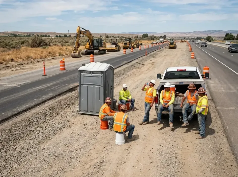highway-road-construction-crew-007 — frequently asked questions, Porta Potty and Restroom Rentals in Granbury, TX
